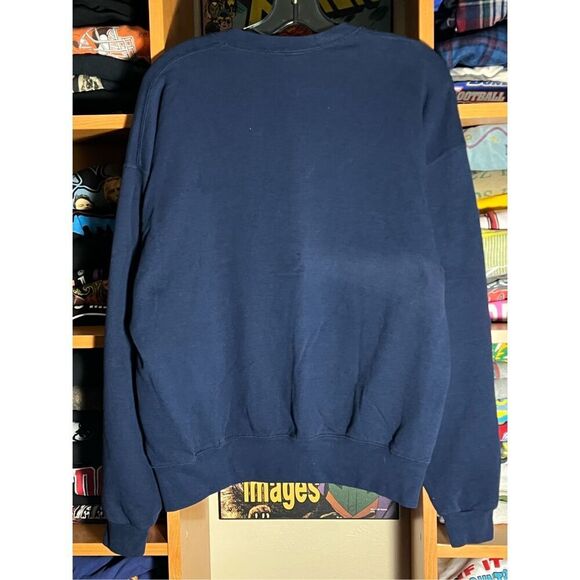 Vintage 90s US Navy Naval Academy Logo Sweater - Picture 4 of 6